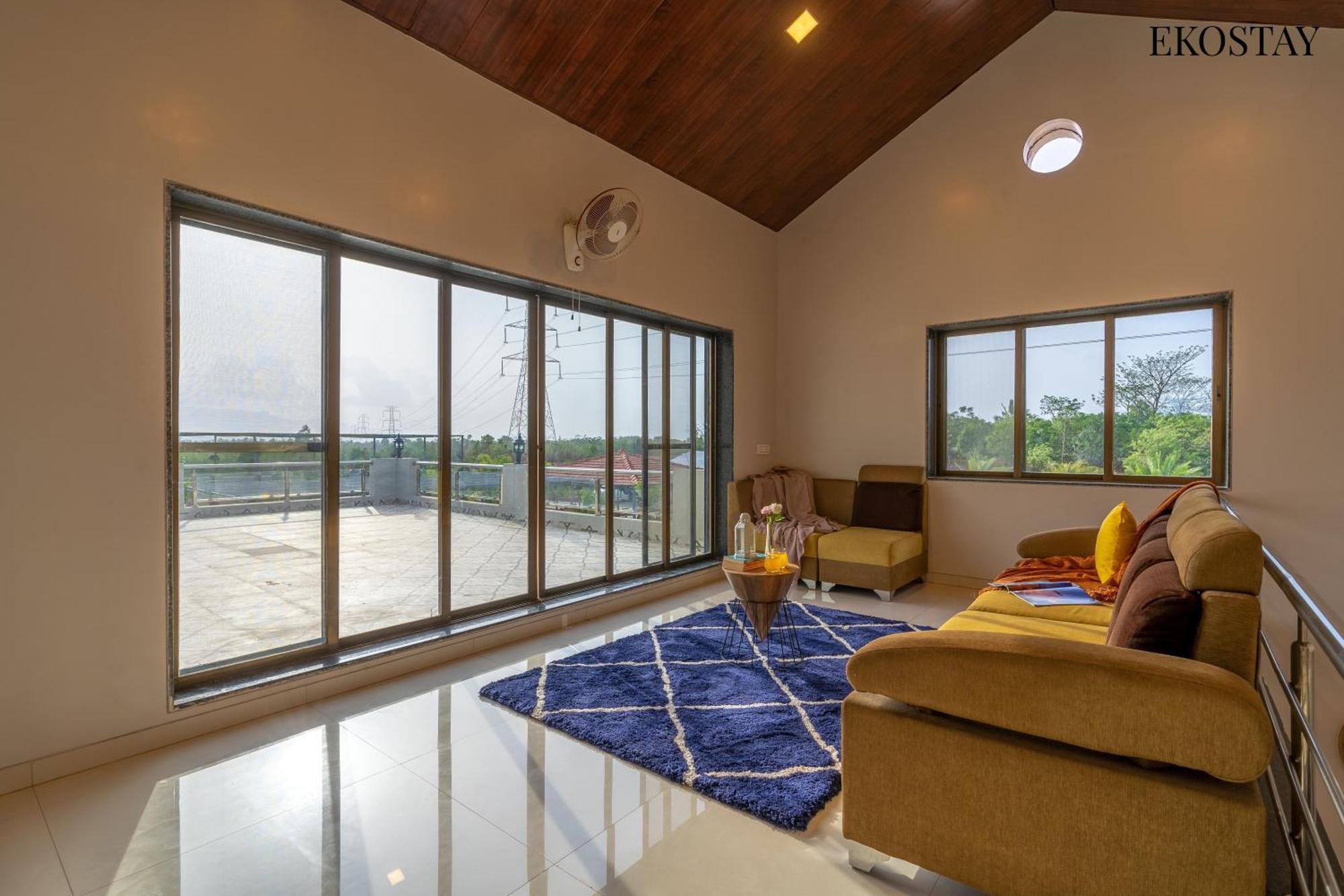 Ekostay Gold Palm Estate I Cricket Turf I Rain Dance I 2 Acre Property Karjat Luaran gambar