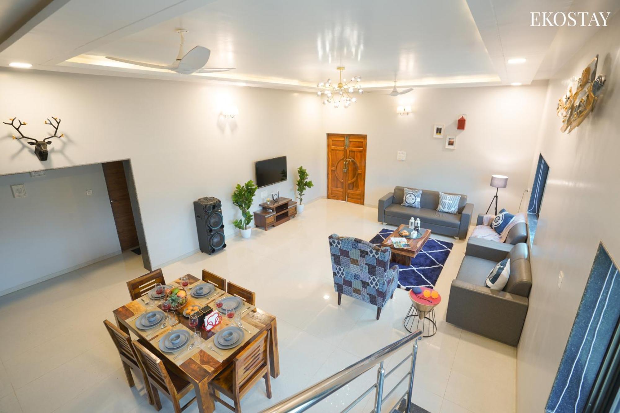 Ekostay Gold Palm Estate I Cricket Turf I Rain Dance I 2 Acre Property Karjat Luaran gambar